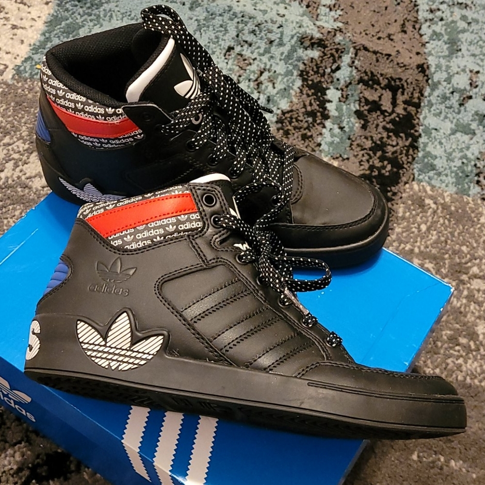 Adidas Hard Court Hi-Tops